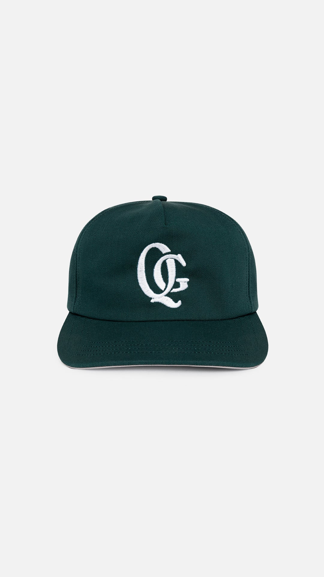 Monogram Snapback Forest Green