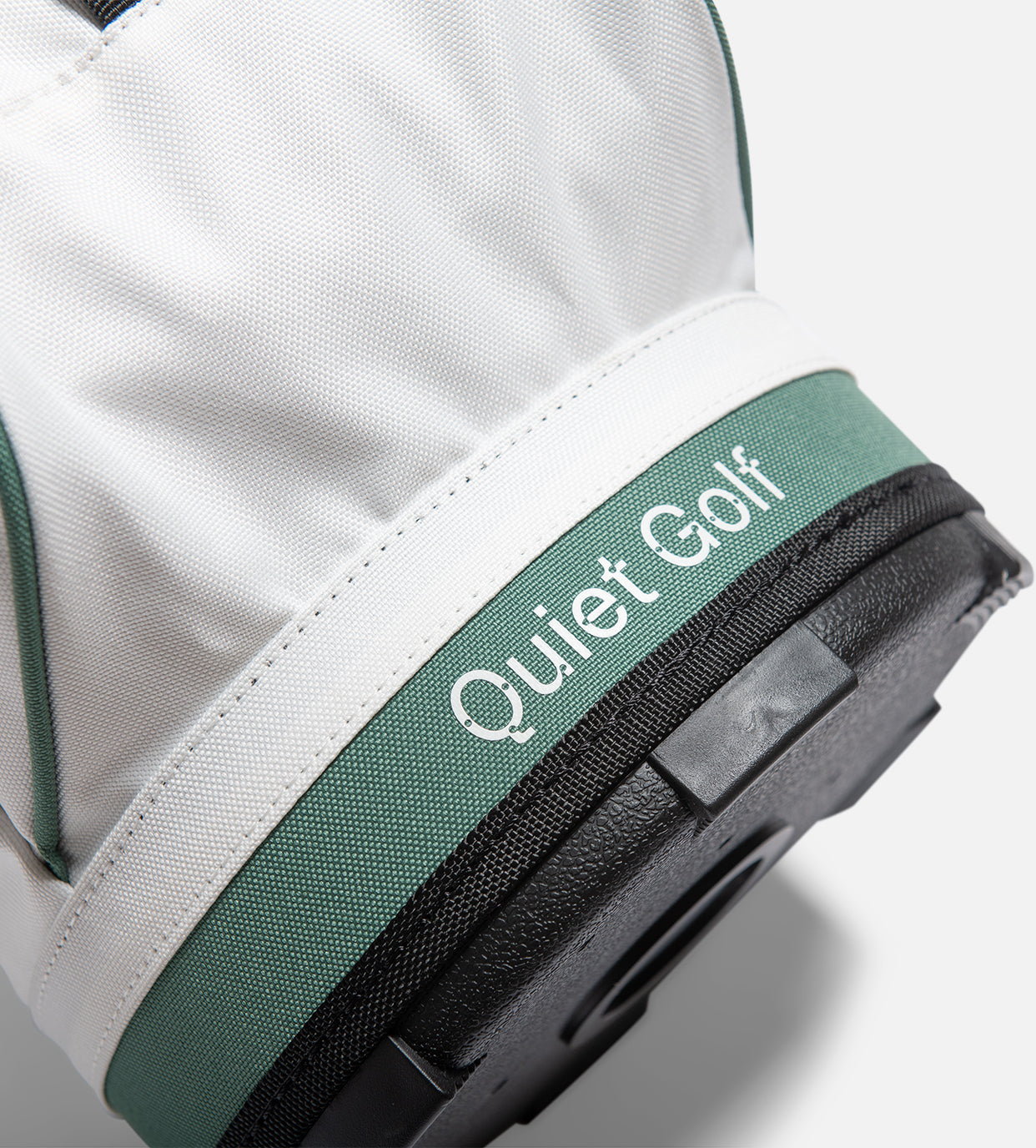 Quiet Golf x Puma Pencil Bag Warm White-Deep Forest