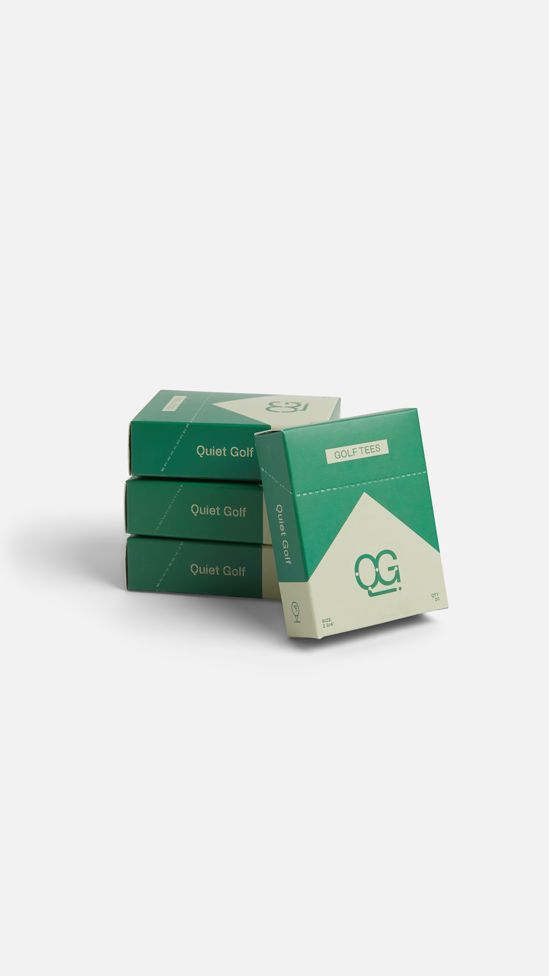 Quiet Golf Tee Box 4-Pack