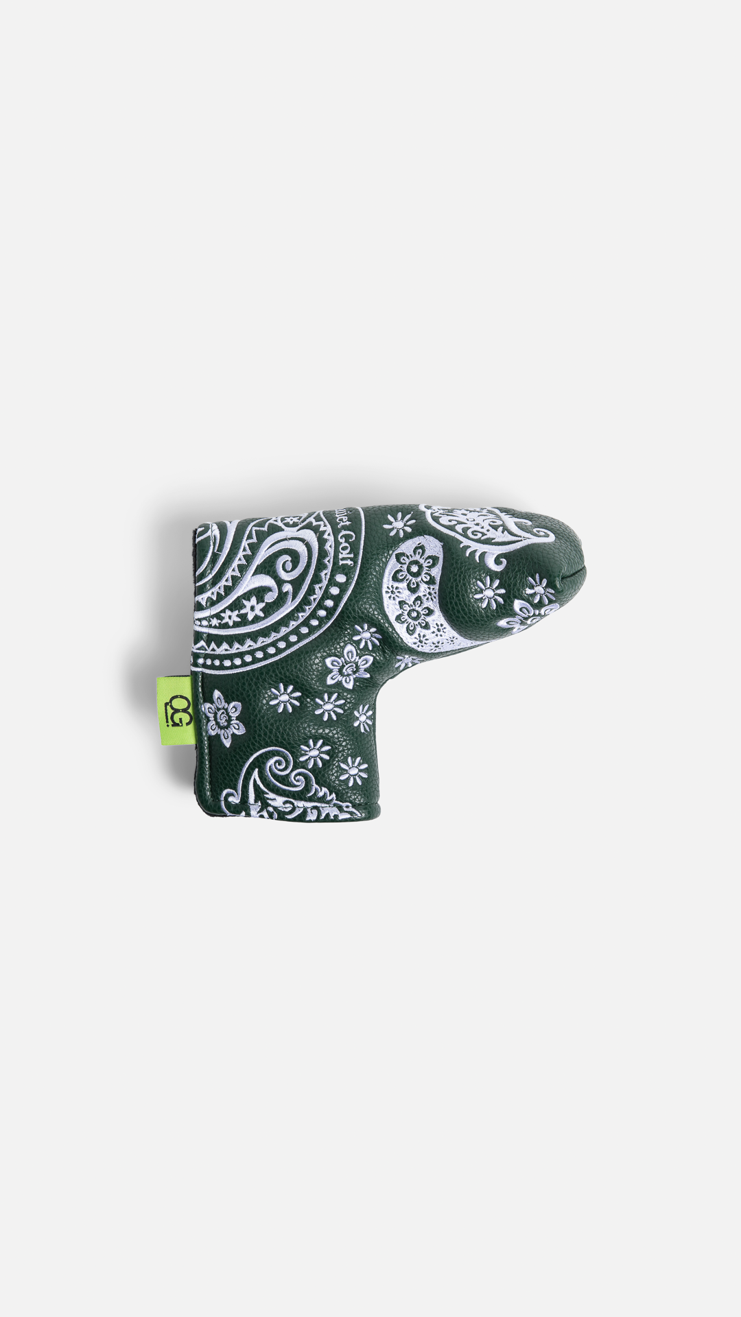 QG Paisley Blade Putter Cover Forest